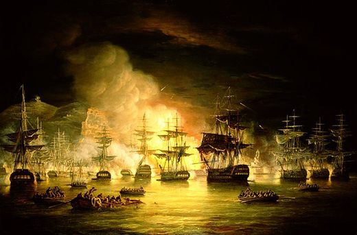 Thomas Luny, Bombardment of Algiers